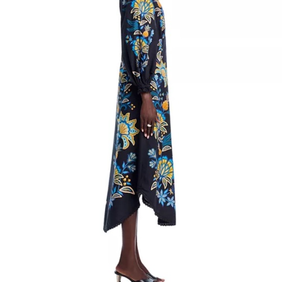 FARM Rio Stitched Garden Front Maxi - Picture 4 of 5